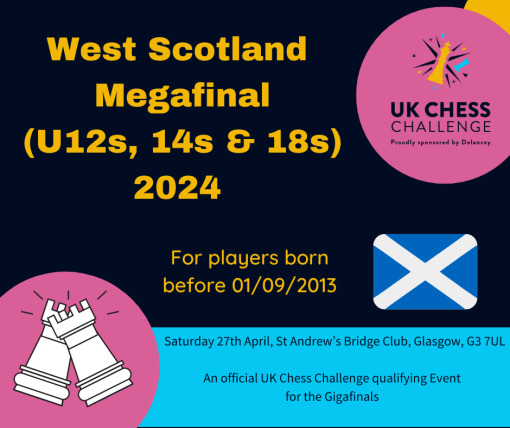 Delancey UK Chess Challenge West Scotland Megafinal 2024