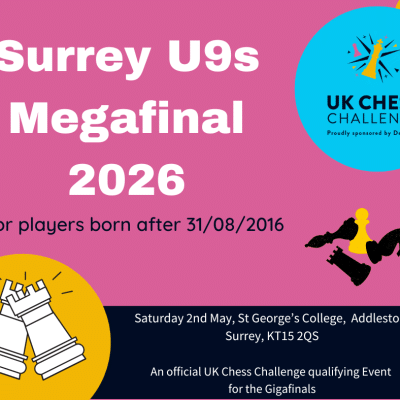 2026 Delancey UK Chess Challenge Surrey Megafinal