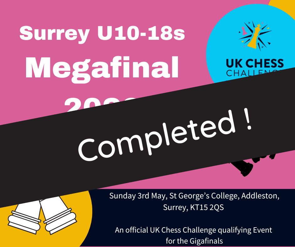Delancey UK Chess Challenge Surrey Megafinal 2026 Delancey UK Chess Challenge Surrey Megafinal 2026