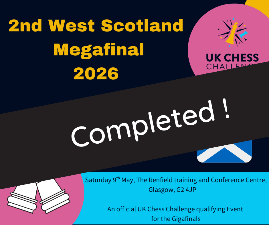 Delancey UK Chess Challenge West Scotland Megafinal 2026 Delancey UK Chess Challenge West Scotland Megafinal 2026
